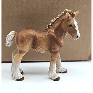 Schleich Clydesdale Foal Horse Figurine Retired 2009